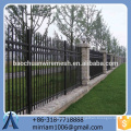 Baochuan fabuleuse clôture en acier galvanisé à chaud / fer forgé / clôture en aluminium